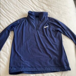 Nike Deep Blue Dri-fit ADV Quarter-Zip Top